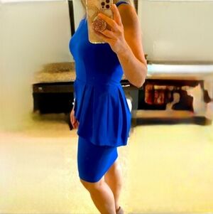 Erin Tulip Peplum Dress